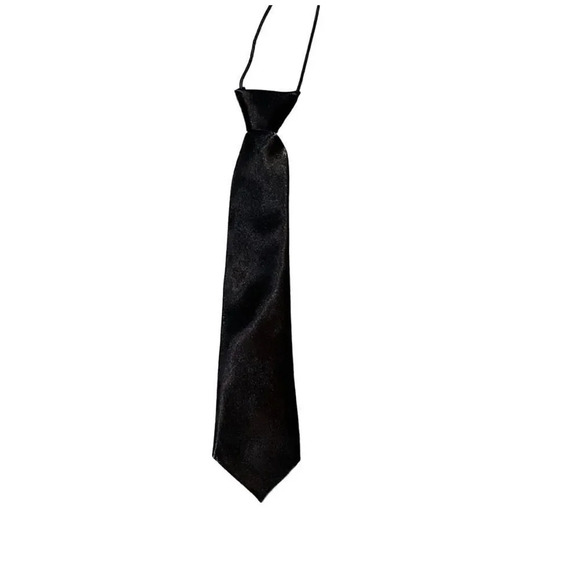 Kids classic satin tie​ - Picture 1 of 3